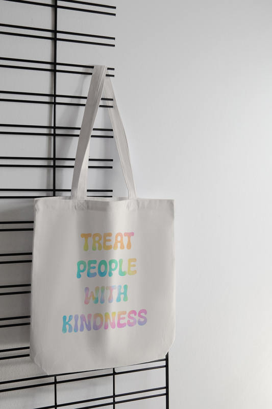 Treat People With Kindness Tote Bag