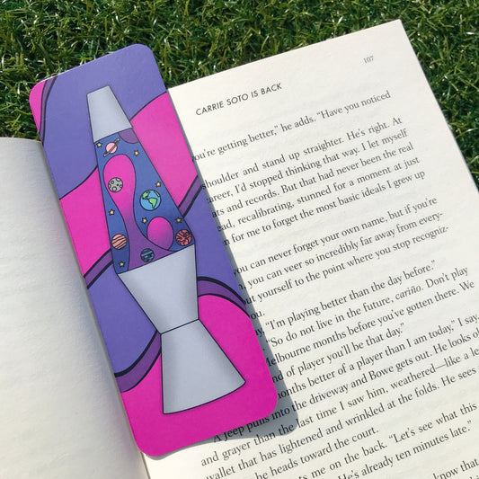Space Lava Lamp Bookmark