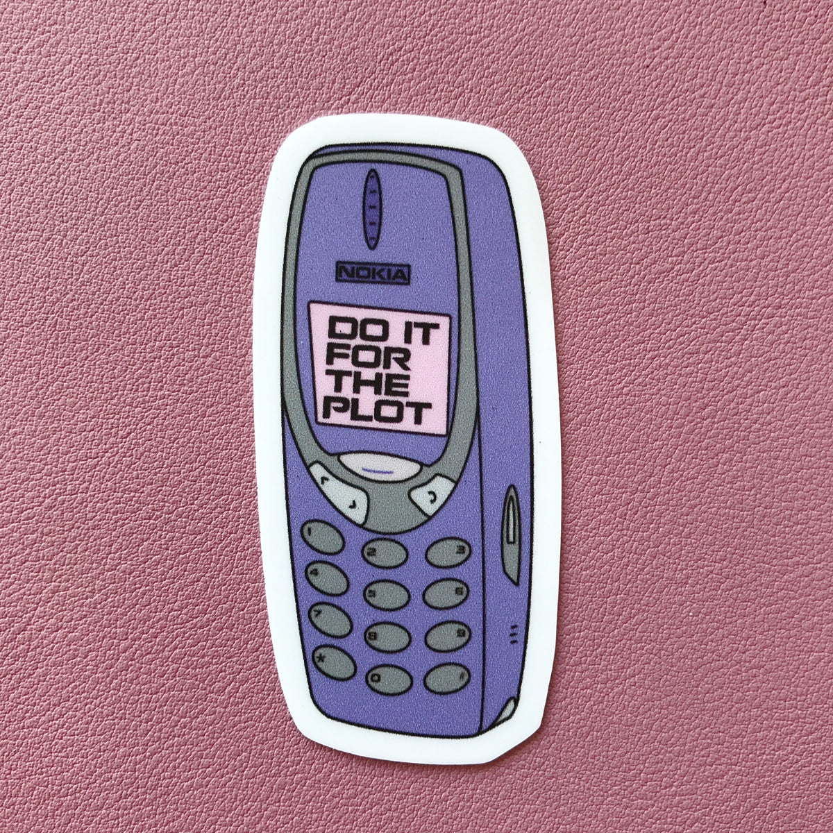 Nokia Do it For The Plot Sticker