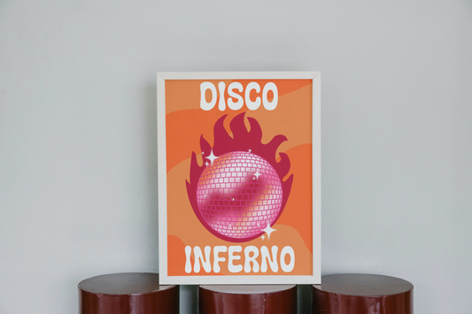 Disco Inferno Print