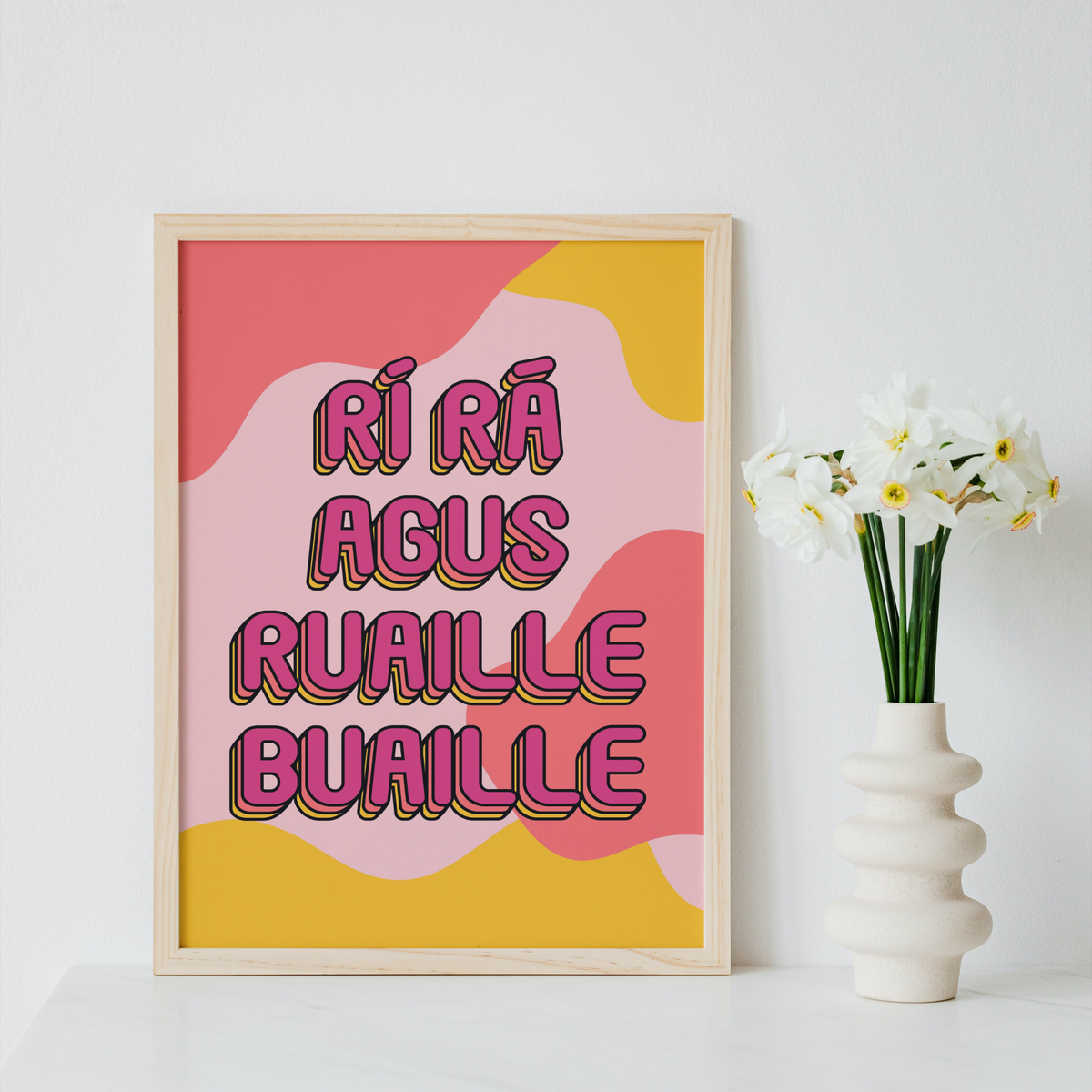 Rí Rá agus Ruaille Buaille Print