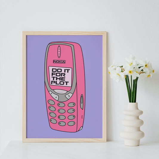 Nokia Do It For The Plot Print