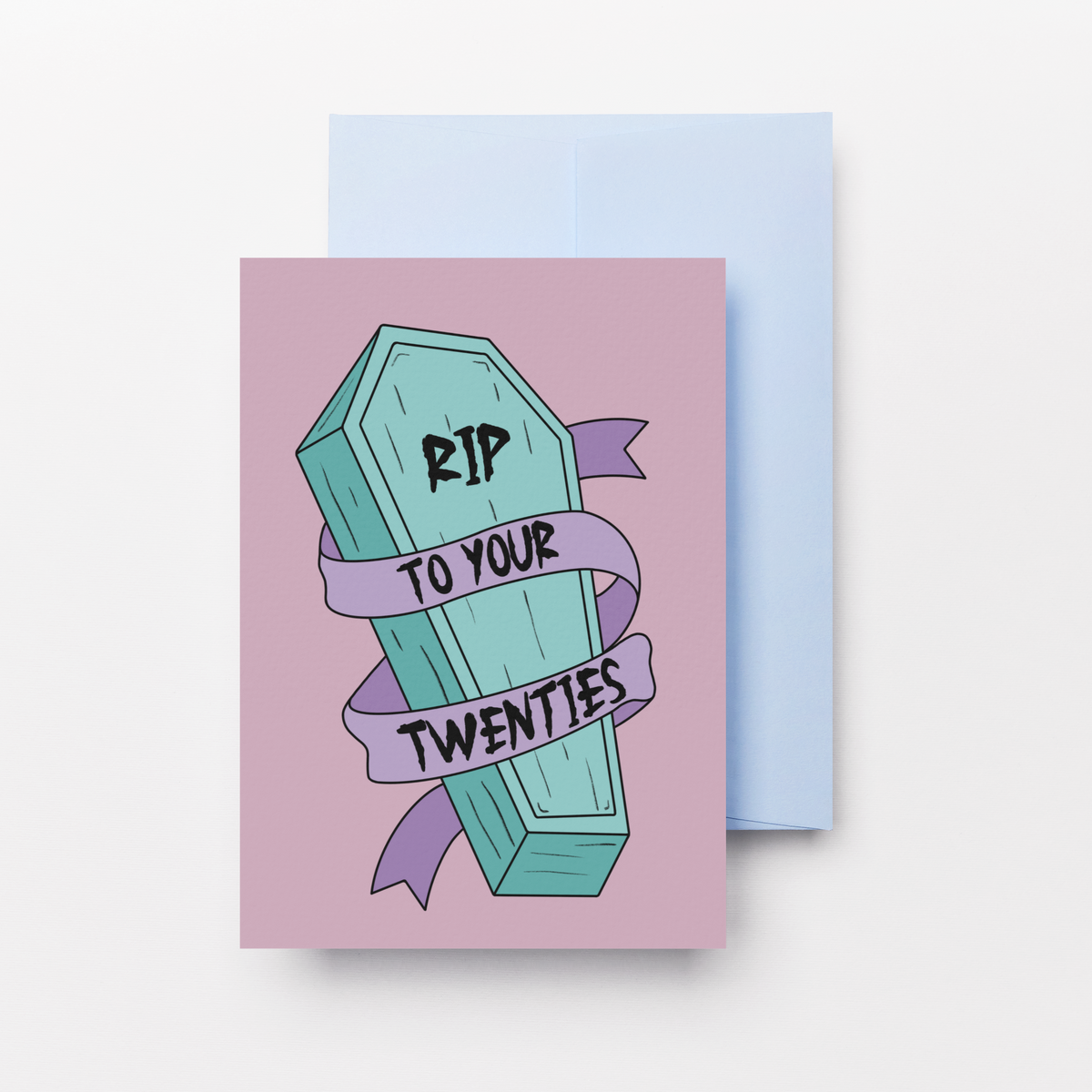 RIP to your Thirties (30s) Greeting Card