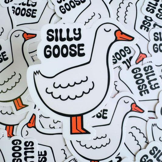 Silly Goose Sticker