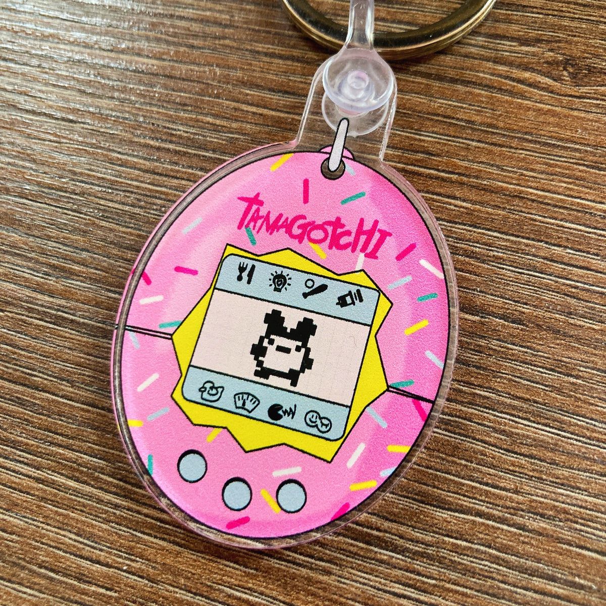Tamagotchi Keychain
