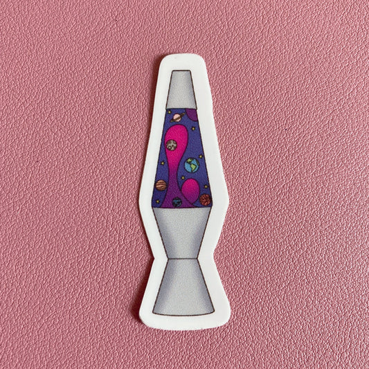 Space Lava Lamp Sticker