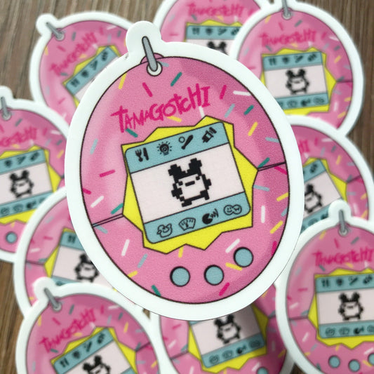 Pink Tamagotchi Sticker