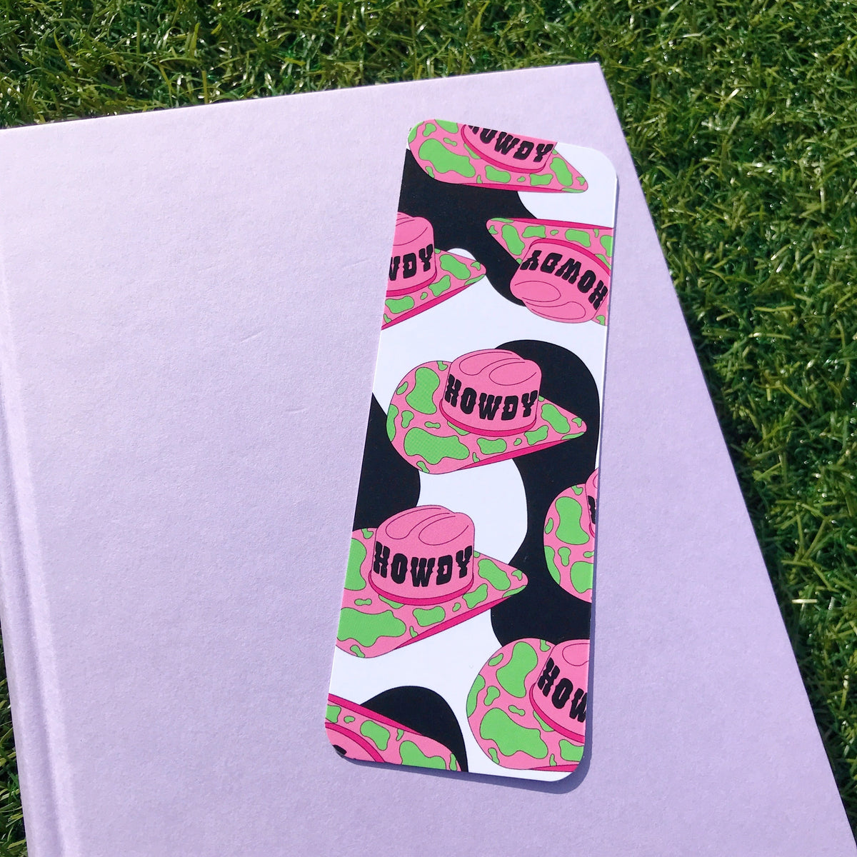 Howdy Cowboy Hat Bookmark