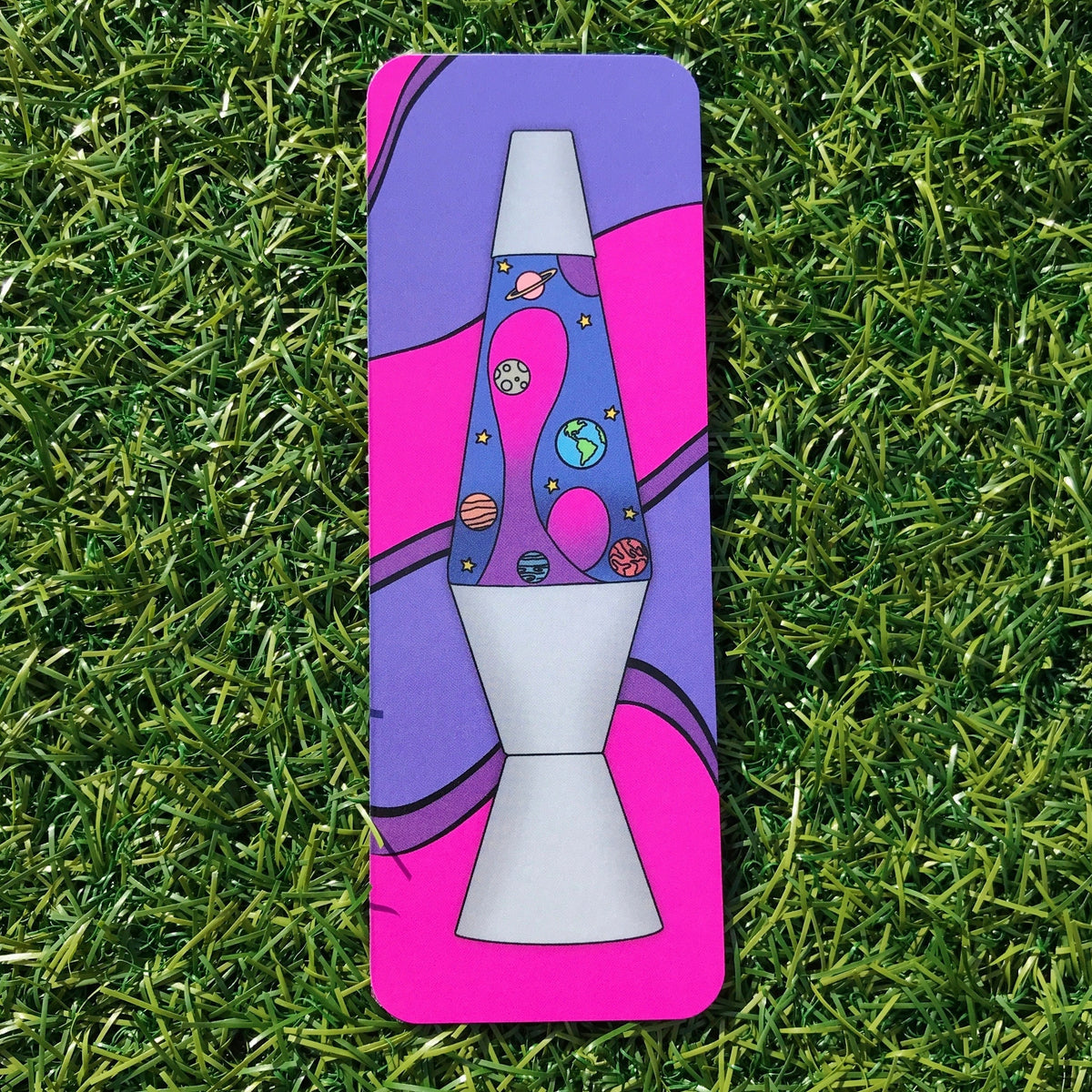 Space Lava Lamp Bookmark