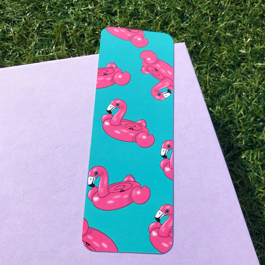 Flamingo Floatie Bookmark