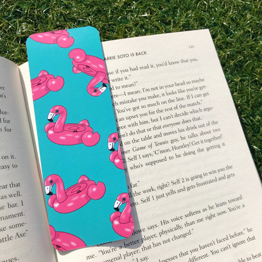 Flamingo Floatie Bookmark