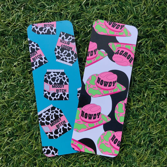 Moody Cowgirl Bookmark Bundle (2 Pack)