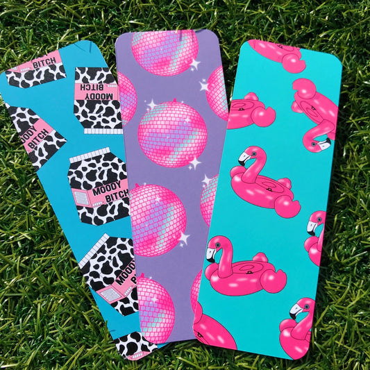 Pink and Blue Bookmark Bundle (3 Pack)