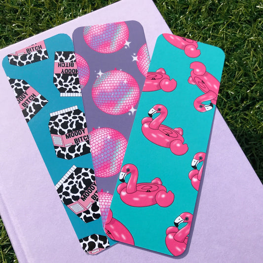 Pink and Blue Bookmark Bundle (3 Pack)