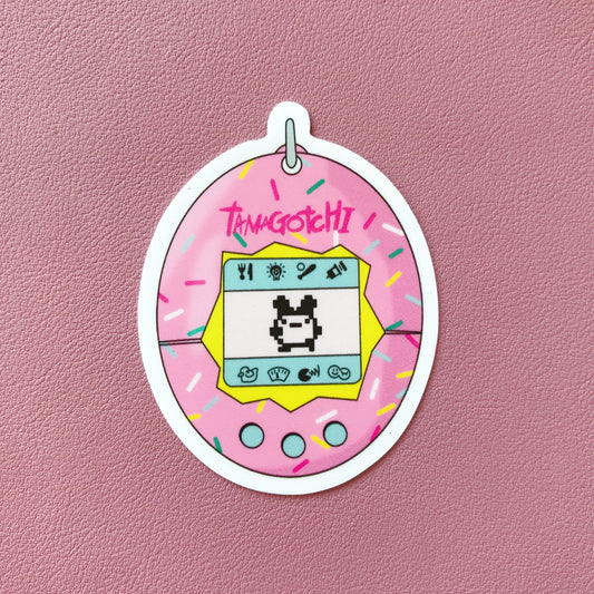 Pink Tamagotchi Sticker