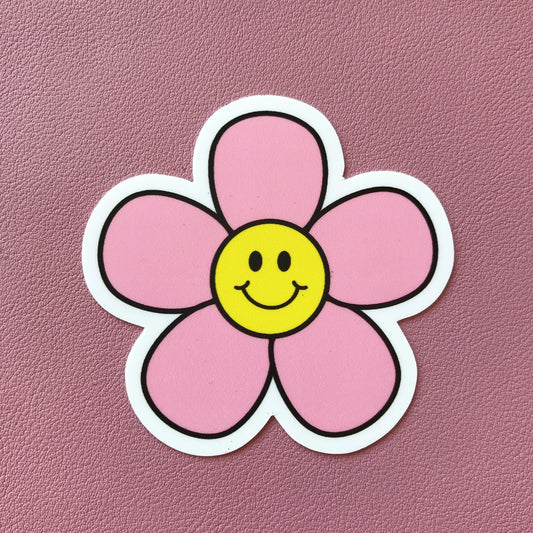 Happy Flower Sticker