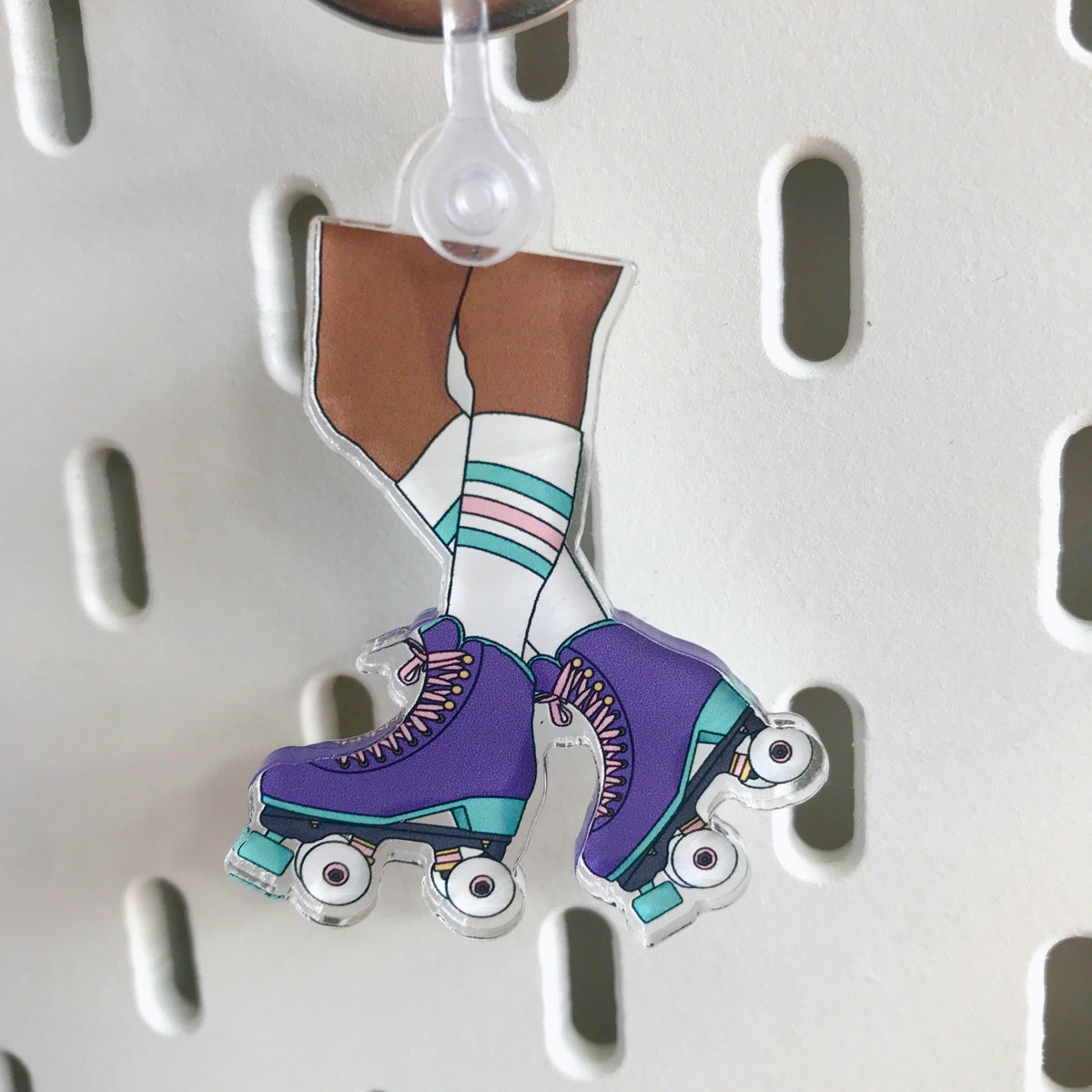 Roller Skates Keychain