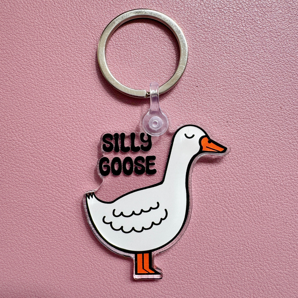 Silly Goose Keychain