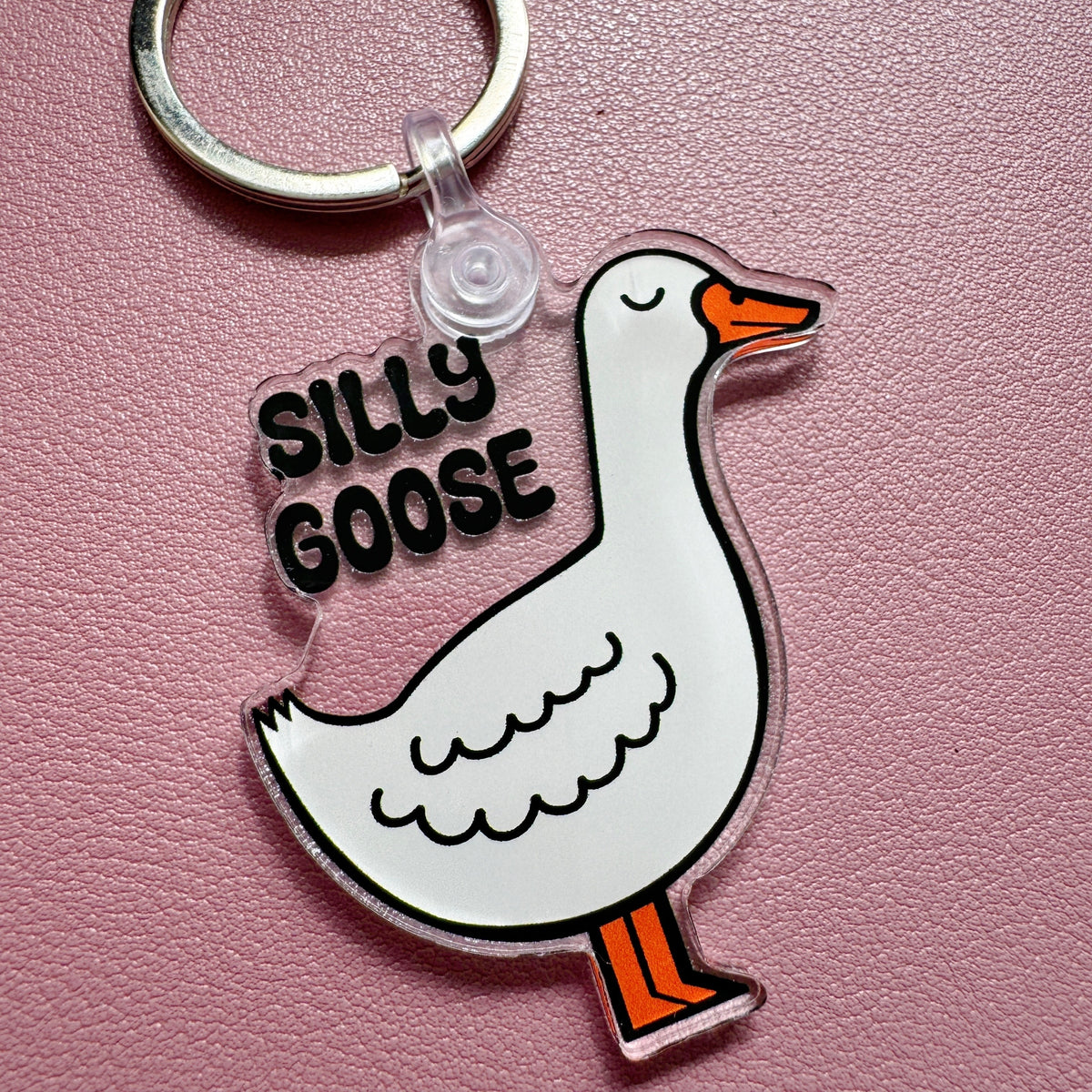 Silly Goose Keychain