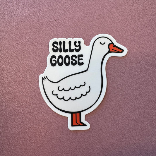 Silly Goose Sticker