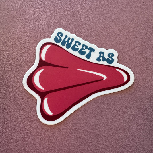 Sweet As Lolly Jet Plane Sticker
