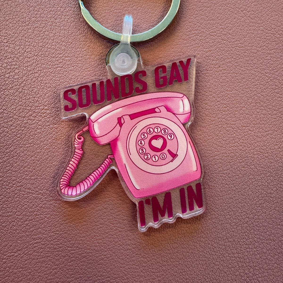 Sounds Gay, I'm In Keychain
