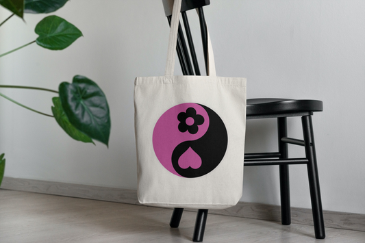 Yin Yang Tote Bag