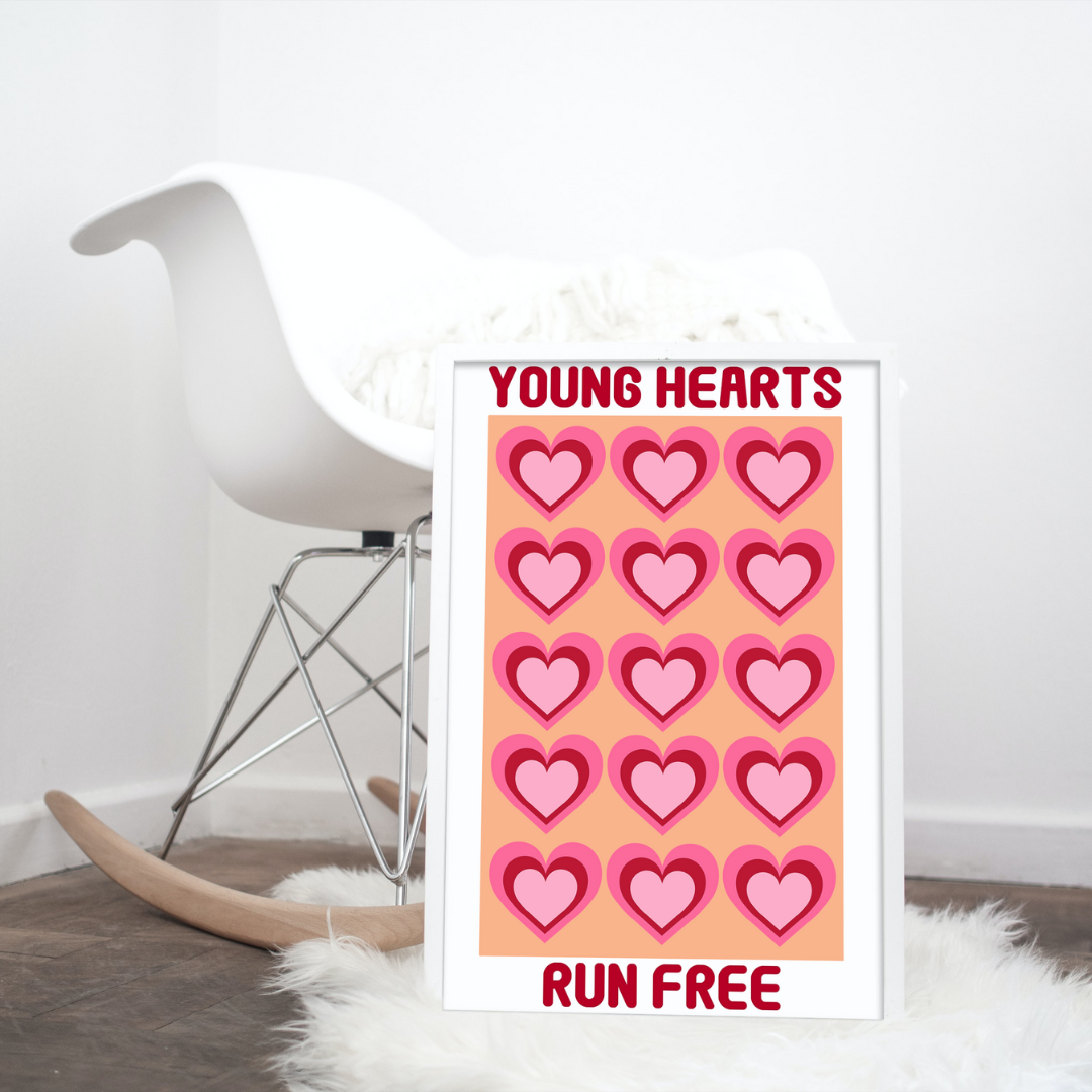 Young Hearts Run Free Print