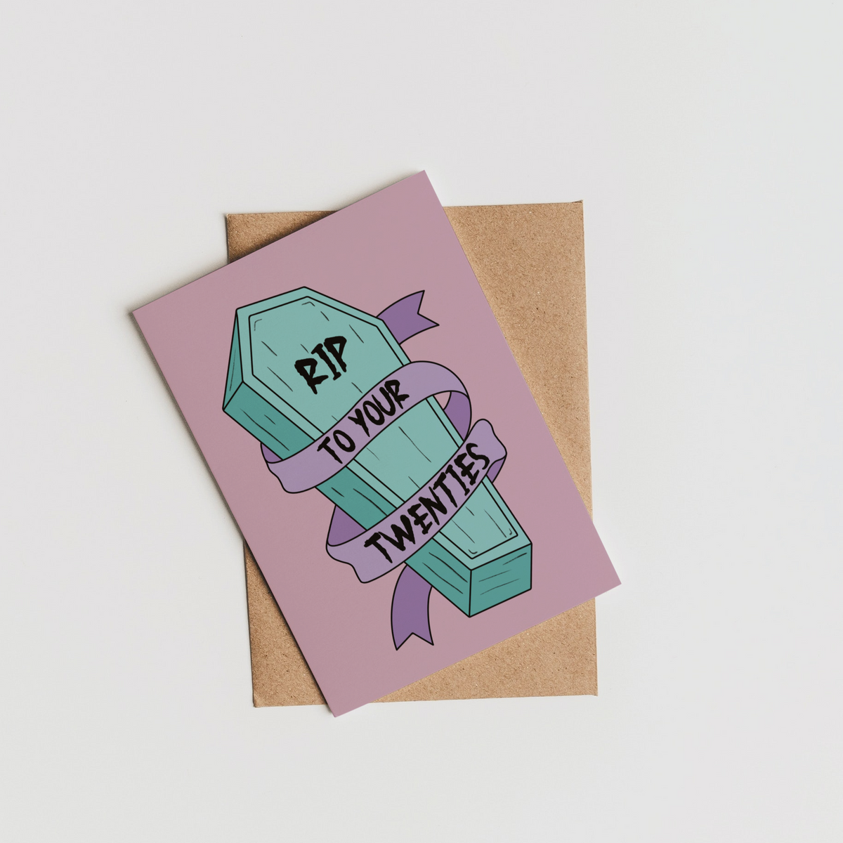 RIP to your Thirties (30s) Greeting Card