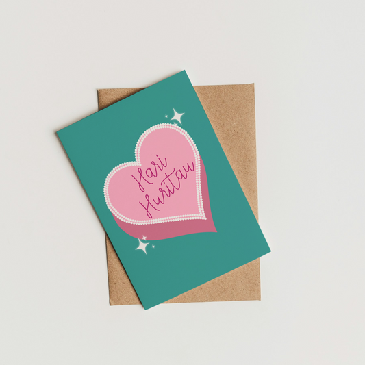 Hari Huritau Birthday Cake Greeting Card