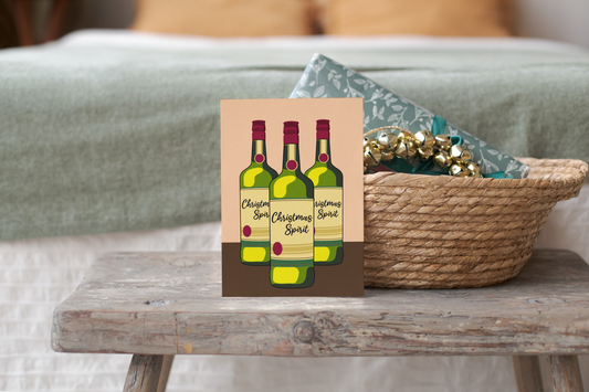 Christmas Spirit Greeting Card